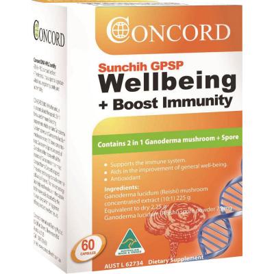 Concord Sunchih GPSP Wellbeing + Boost Immunity 60c